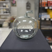 Elma Şeffaf Dekoratif Teraryum Vazo - 20505 - deg -